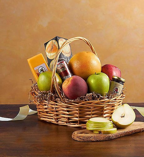 Fruit &amp; Gourmet Basket