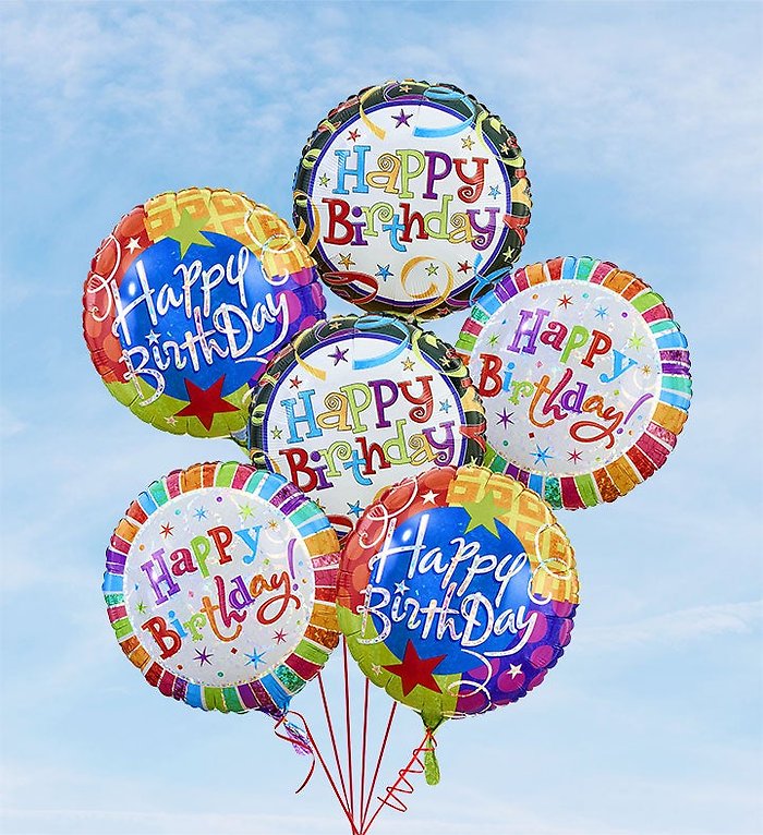 Birthday Balloons 6