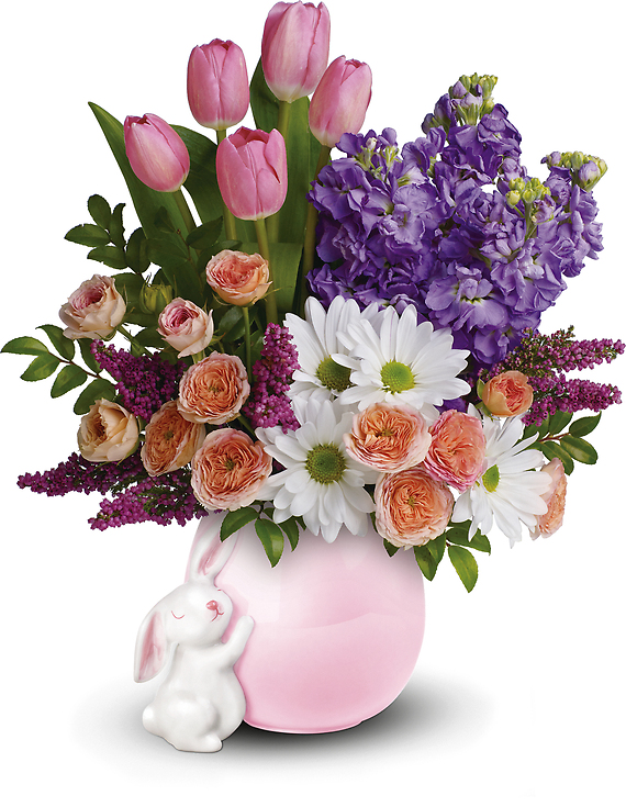Send a Hug Bunny Love Bouquet